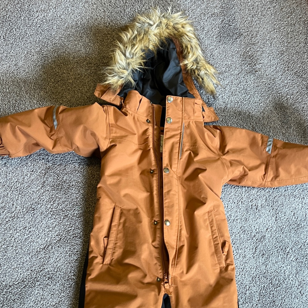 Polarn o Pyret waterproof performance snowsuit, 3-4yrs